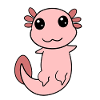Sweet Axolotl Pink