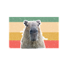 Retro Capybara Wasserschwein