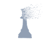 Chess queen king dispersion