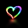 Light Stroke Heart