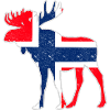 Norwegen Elch