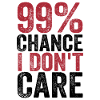 99% change i don't care