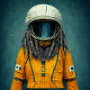 Rasta-astronaut