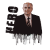 hero,graffiti,Mikhail Gorbachev,Gorbachev