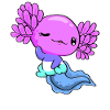 Spectrosexual Pride Kawaii Axolotl