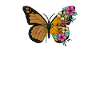 Biopunk Butterfly Flower Biopunk Aesthetics