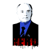 hero,graffiti,Mikhail Gorbachev,Gorbachev
