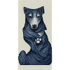 Tarot pour chien japonais