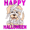 CHIEN JOYEUX HALLOWEEN