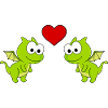 Dragon Comic Couple Love