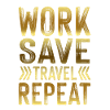 work travel repeat