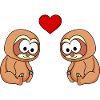 Sloth Comic Couple Love
