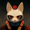 Cat Samurai Japanese