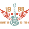 Guitar Guitarist Music 1998 Birthday