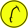 Climbing equipment ice axe