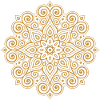 Mandala Yellow