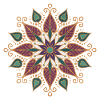 White Flower Mandala