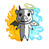 Pig - Angel and Devil
