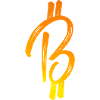 Bitcoin Logo orange