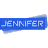 Étiquette nominative JENNIFER Jennifer