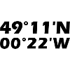 Caen Coordinates