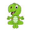 YOGA - PILATES - SCHILDKRÖTE - TIERISCH - TIER