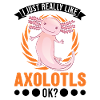 J’aime beaucoup Axolotls Tail Luch