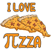 Math I Love Pizza Pi