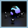 Illuminated Balls Square