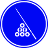 Billard symbol icon