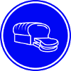 Bread icon symbol