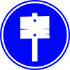 Signpost icon