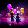 Neon Balloons
