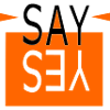 SAY YES orange