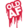 old AF Text Logo