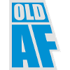 old AF Text Logo