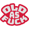 old AF Text Logo
