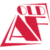 old AF Text Logo
