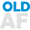 old AF Text Logo