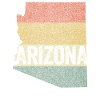 Distressed Retro Arizona