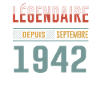 Légendaire Depuis Septembre 1942 Anniversaire