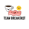 Bacon Eggs Coffee Team Breakfast