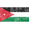 Faded Flag of Jordan