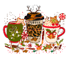 Weihnachtskaffee, Weihnachtsfeier, Weihnachtsstimmung