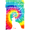 Cat Hippie Tie Dye