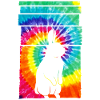 Rabbit Hippie Tie Dye