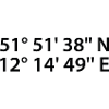 Dessau-Roßlau coordinates