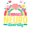 Embrace Nuerodiversity Think Differently ADHD