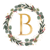 Couronne Monogram B personnalisable