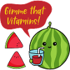 Gimme Vitamins Melon d'eau d'été